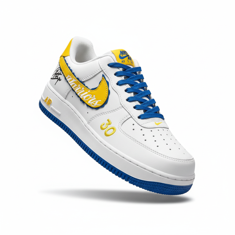 Air Force NBA Branco e Amarelo