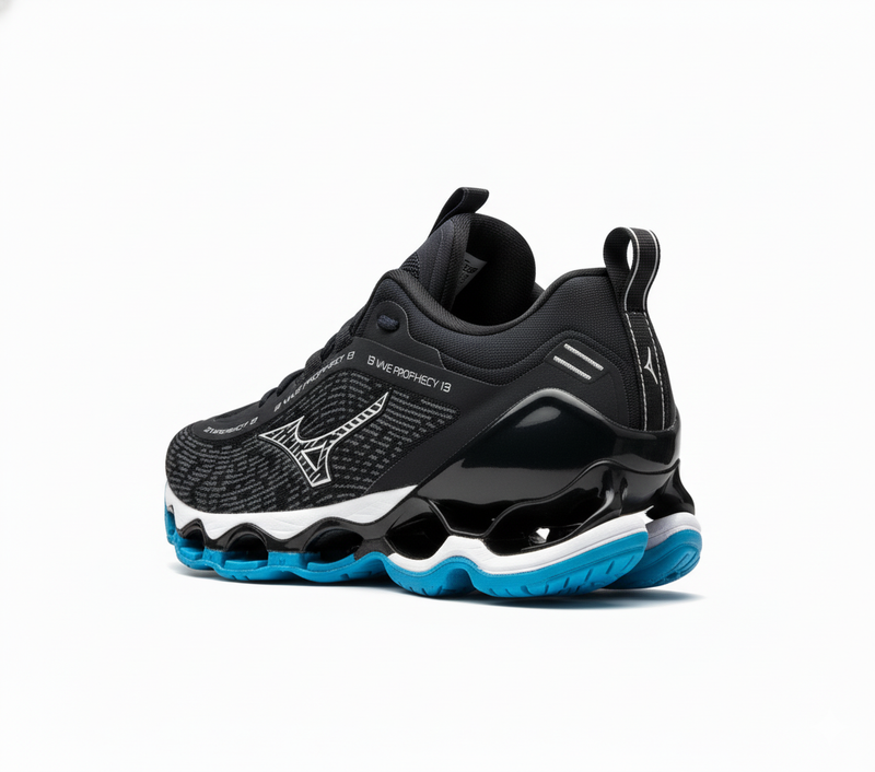 Wave Prophecy 13 Preto e Branco Céu