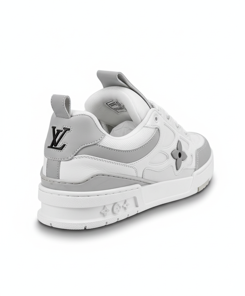 LV Skate Branco e Cinza
