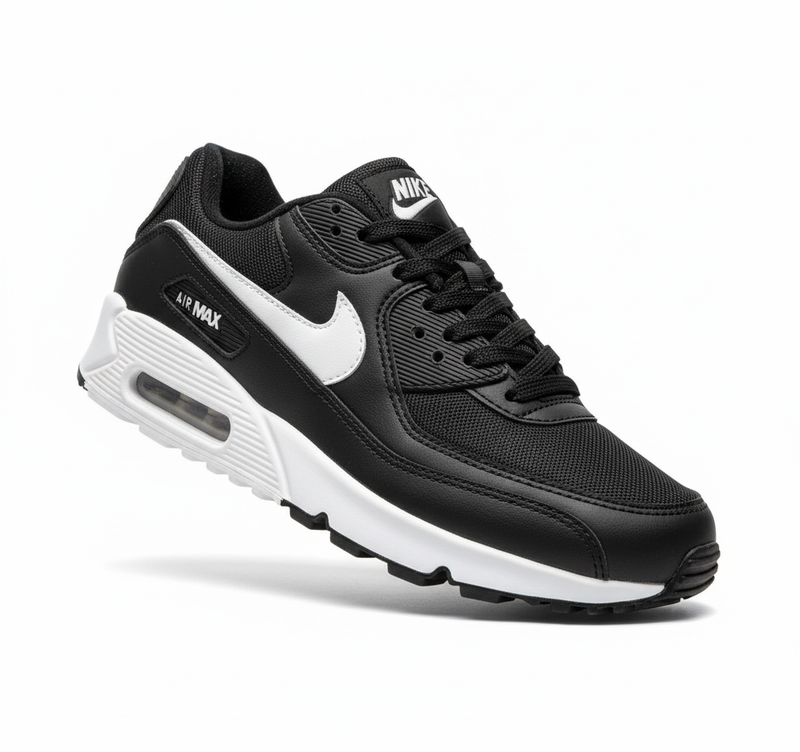 Air Max 90 Preto e Branco