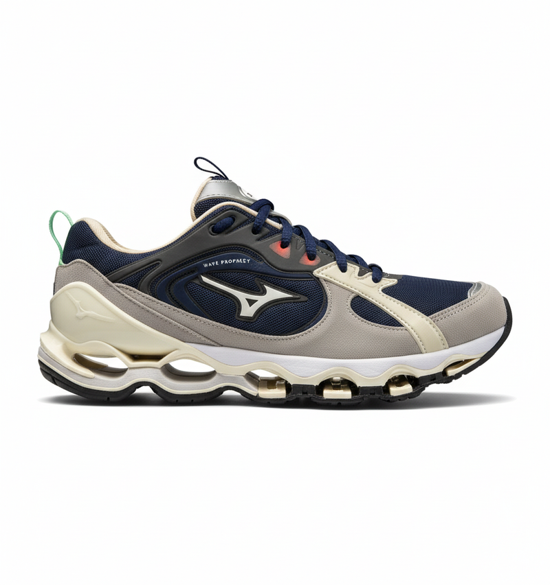 Wave Prophecy Beta Azul Marinho e Creme