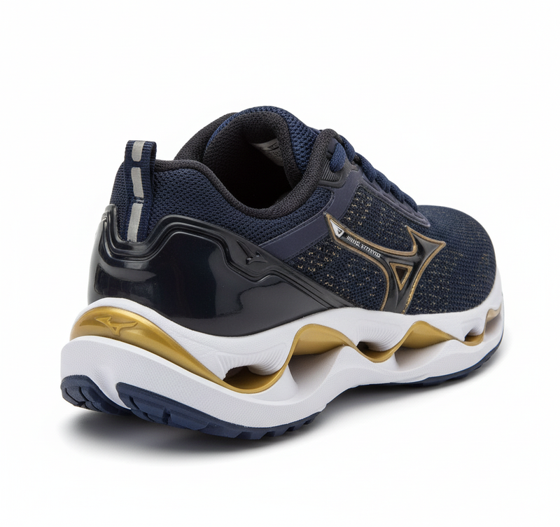 Wave Stratos 3 Azul Marinho e Dourado