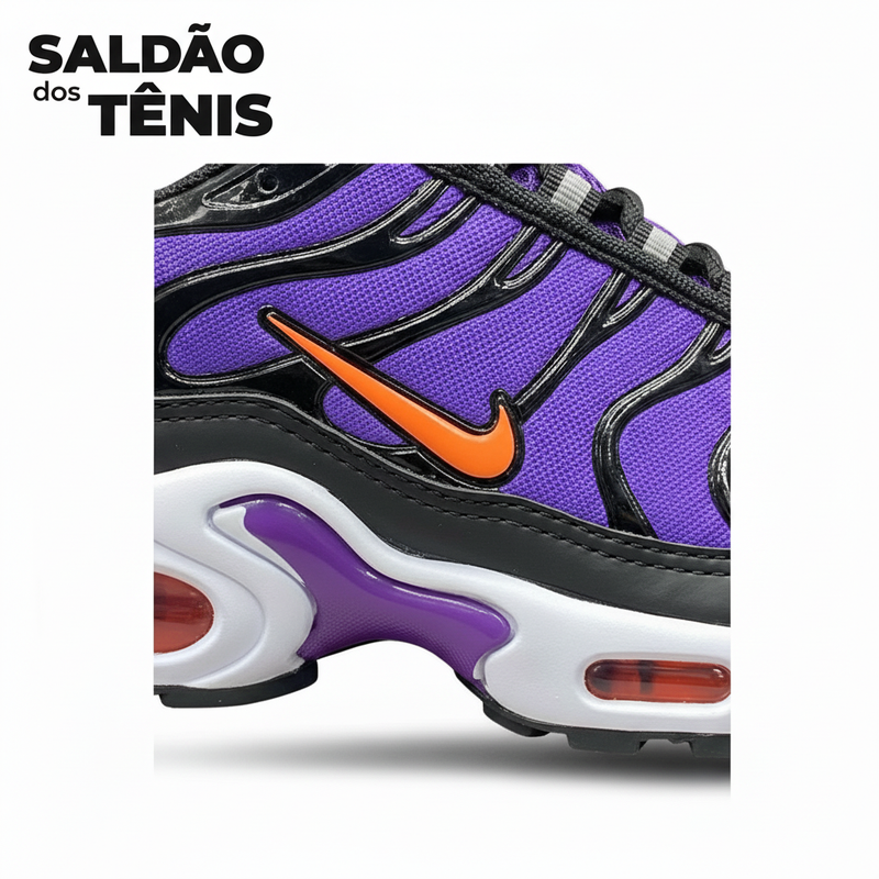 Air Max TN Preto e Roxo