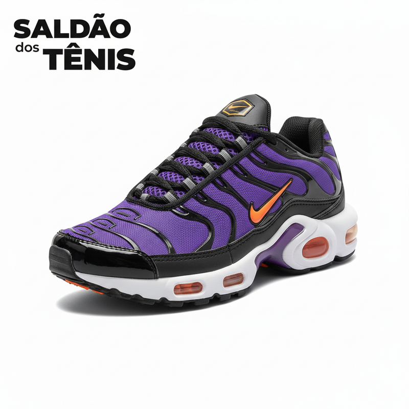 Air Max TN Preto e Roxo